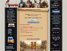 Tablet Screenshot of agemania.com.br